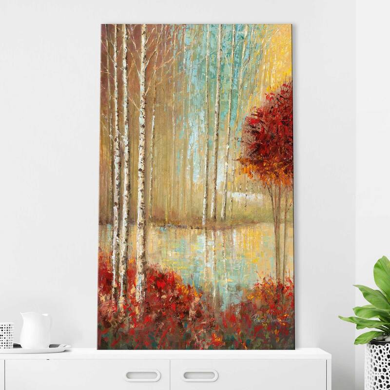 "Emerald Pond" by Ruane Manning Print on Canvas