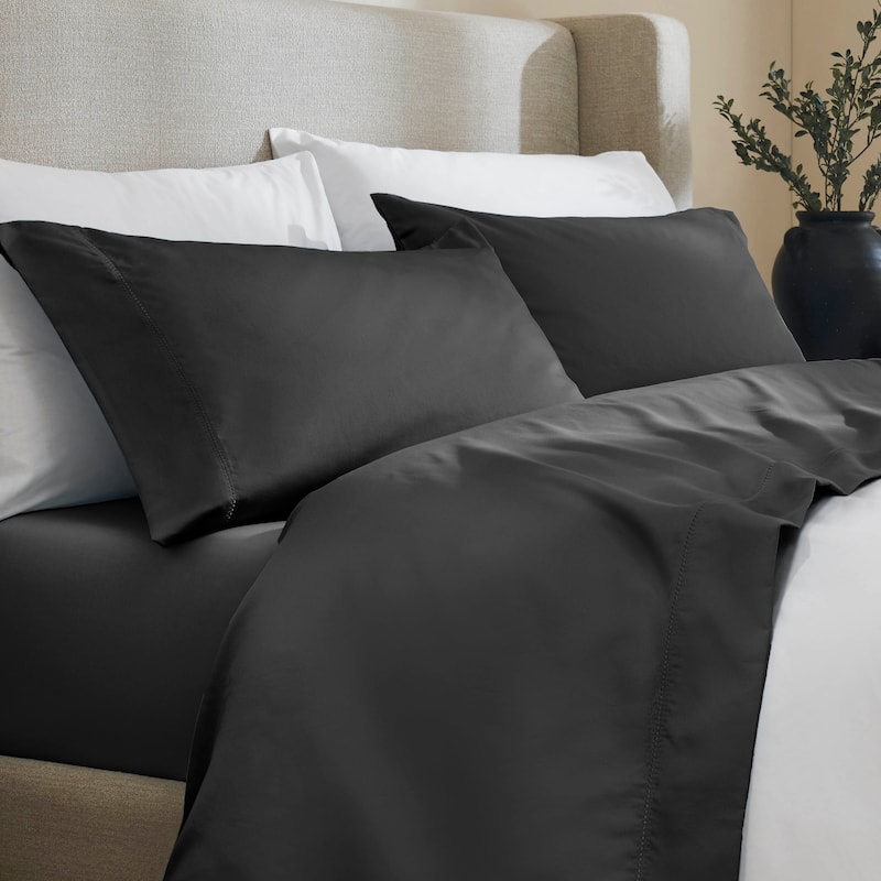 Superior Pandora Cotton Blend Embroidered 600 Thread Count Sheet Set