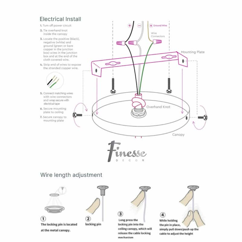 Beijing Integrated LED Dimmable Chandelier with Smart Dimmer Included - N/A