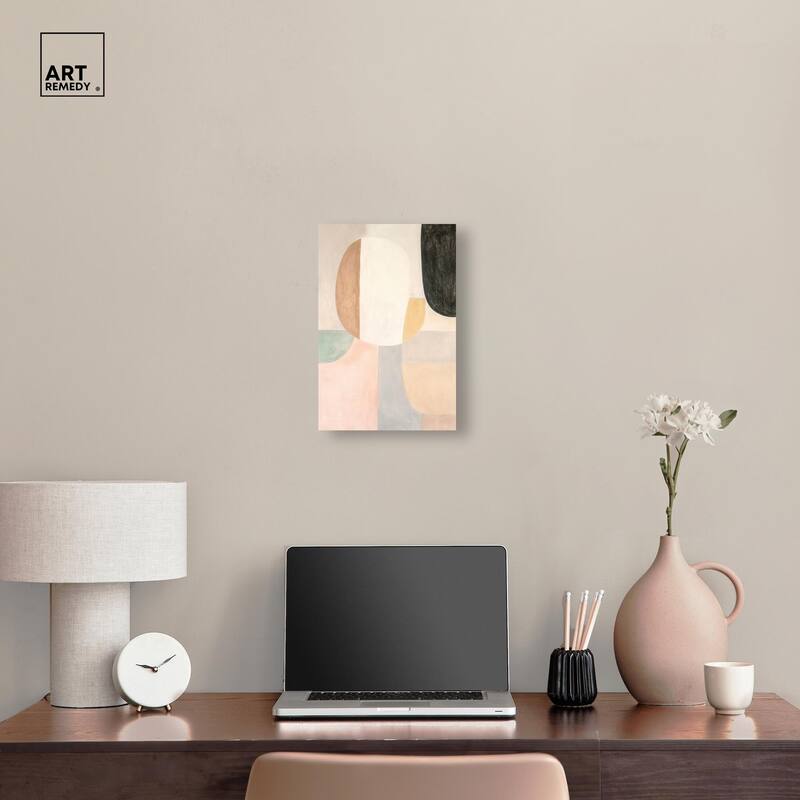 Soft Cubism I Canvas by Art Remedy, Gallery Wrapped