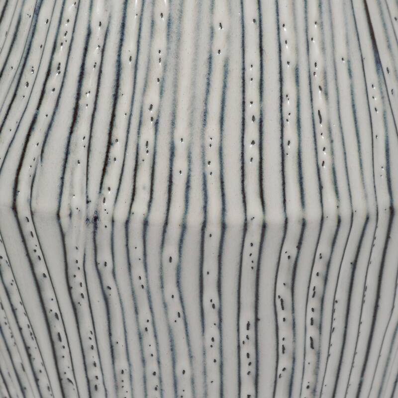 Sagebrook Home's Stoneware Vase Lidded Jar