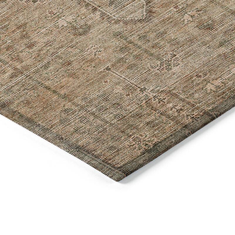 HomeRoots Southwestern Transitional Rectangle Outdoor Rug