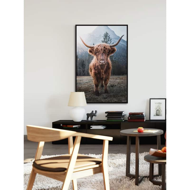 You Are Free Floater Framed Print on Canvas