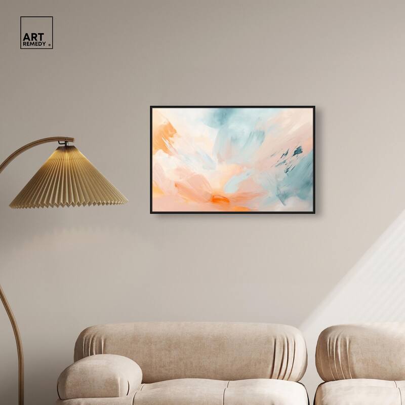 Sunrise Palette I Canvas by Art Remedy