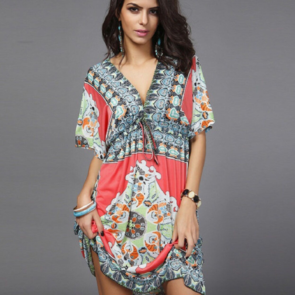 Shop Casual Boho Summer Dress In 4 Styles Overstock 21603465