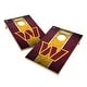 preview thumbnail 1 of 3, Washington Commanders NFL 2x4 Tailgate Cornhole Boards Include Carrying Case