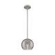 Option Satin Nickel / Light Smoke Deco Swirl