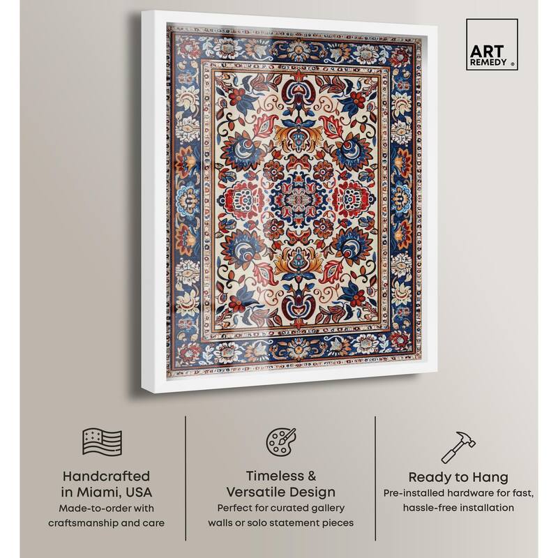 Morrocan Garden Shadowbox by Art Remedy
