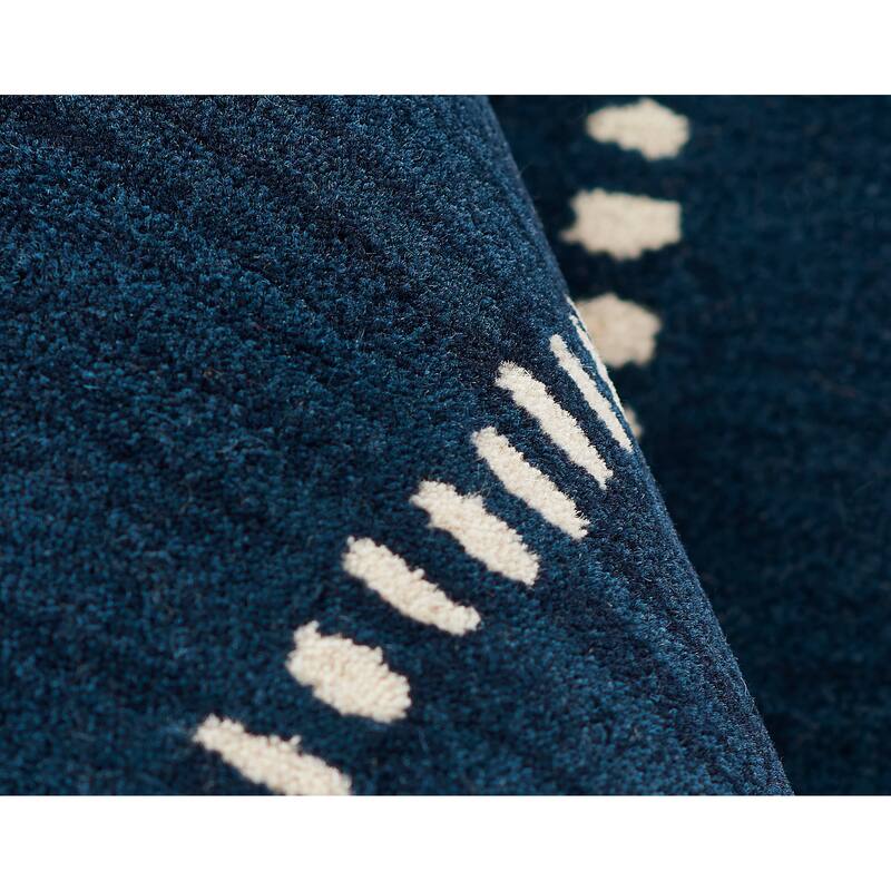 Momeni Simba Striped Wool Area Rug
