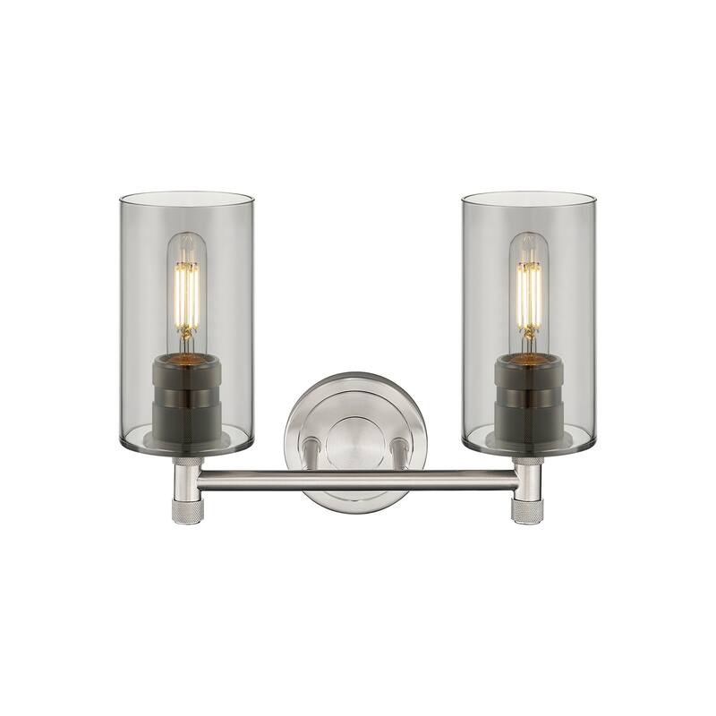 Innovations Lighting 434-2W-11-14 Crown Point Vanity Crown Point 2
