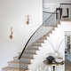 preview thumbnail 6 of 11, Velus Modern Contemporary Gold 1-light Long Bar Bathroom Vanity Light Glass Wall Sconce