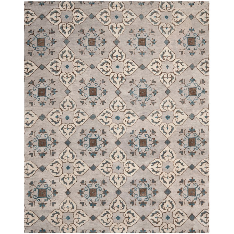 SAFAVIEH Handmade Wyndham Tawana Modern Wool Rug