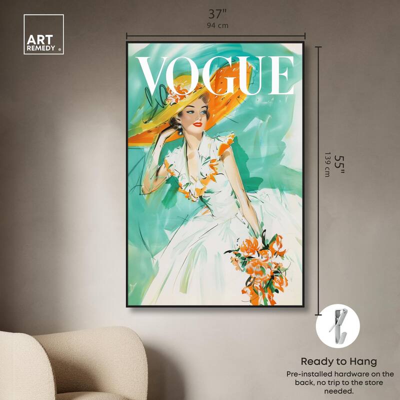 In the Summer Breeze Cover Canvas by Art Remedy