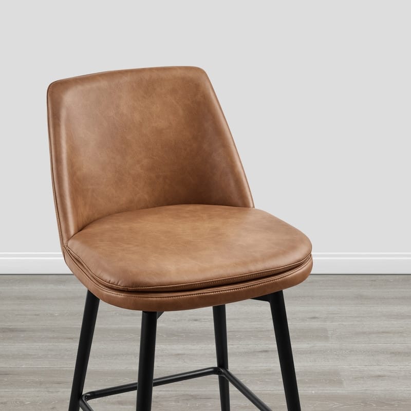 Ariel Counter Height Swivel Barstool Set