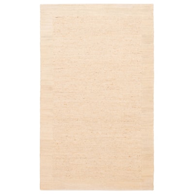 ECARPETGALLERY Hand Woven Zahara Cream Dhurrie