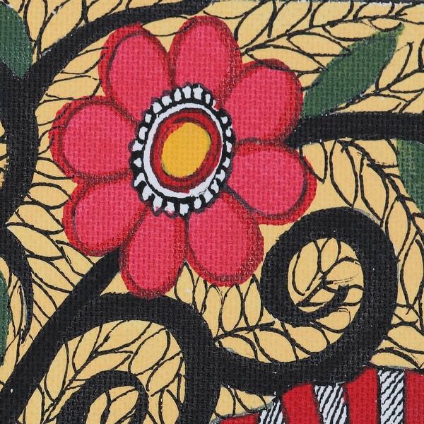 Intricate Peacock And Floral Textile Design A Rich Tapestry Of Indian Inspired Patterns 3be5w6a