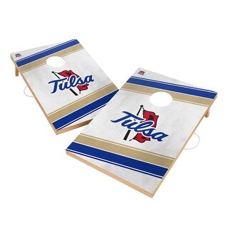 Tulsa Golden Hurricane Regulation 2x4 Cornhole Set