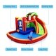 preview thumbnail 8 of 8, Gymax Inflatable Slide Bouncer and Water Park w/ Splash Pool Water