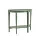 preview thumbnail 4 of 10, DH BASIC Contemporary Brown Decorative 1-Shelf Half-moon Console Table