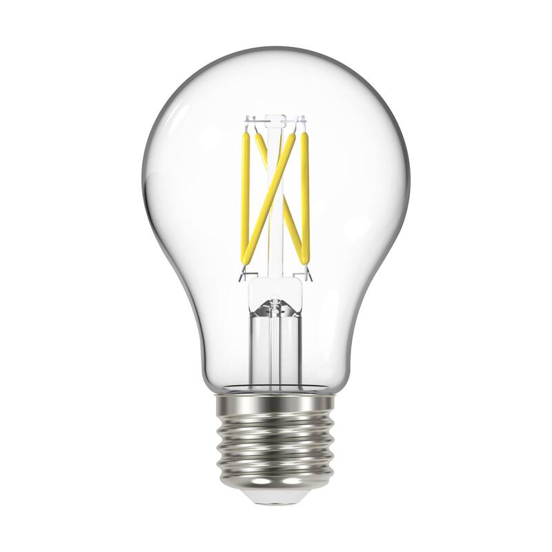 6.5 Watt A19 LED Dusk to Dawn With PhotoCell 2700K Medium base 320 deg. Beam Angle 120 Volt - Clear