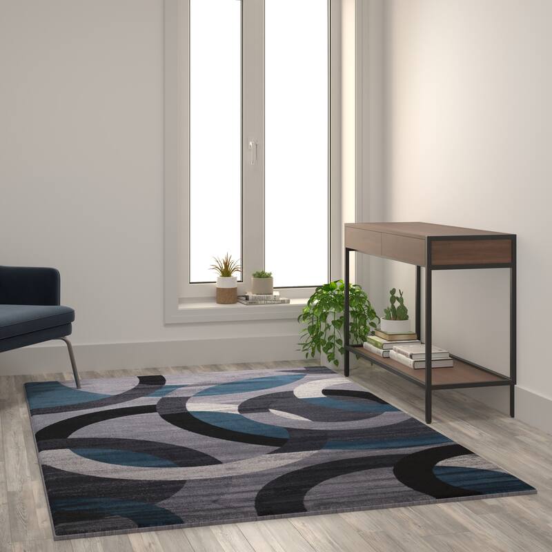 Modern Geometric Design Area Rug