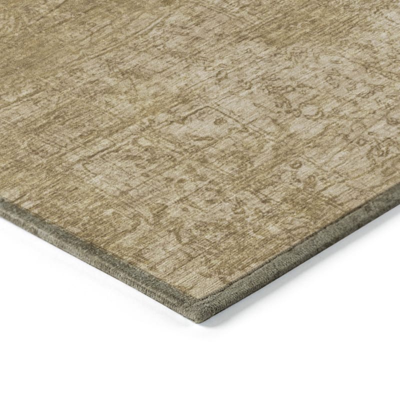 Haro Modern Art-Inspired Weather Resistant Blended Style Runner Outdoor Rug - 8' Runner