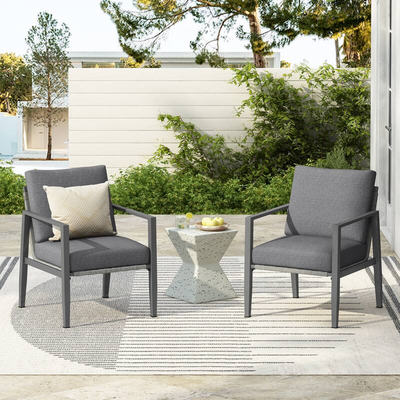 Christopher Knight Home Contemporary Comfort Lounge Chair Set of 2