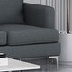preview thumbnail 5 of 19, Cason Modern 3-Seater Fabric Sofa by Christopher Knight Home - 87.75" W x 34.50" D x 35.25" H