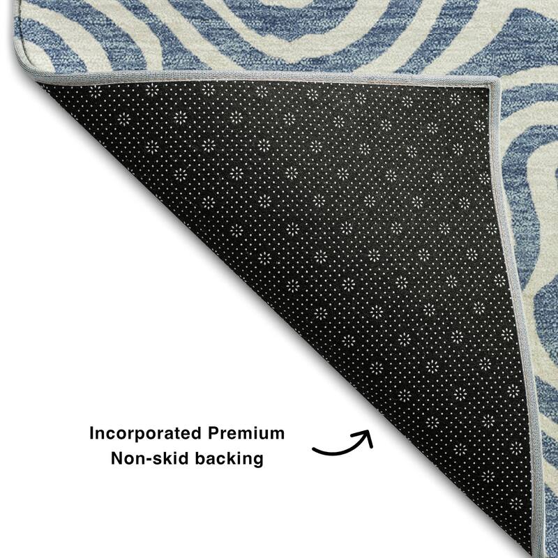 Premium Washable Super Soft Modern Trippy Mayfield Rug