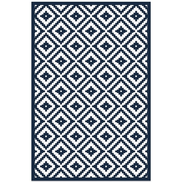 American Art Decor Decorative Vinyl Floor Mat Mosaic Tile