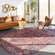 Adenia Vintage Medallion Printed Area Rug