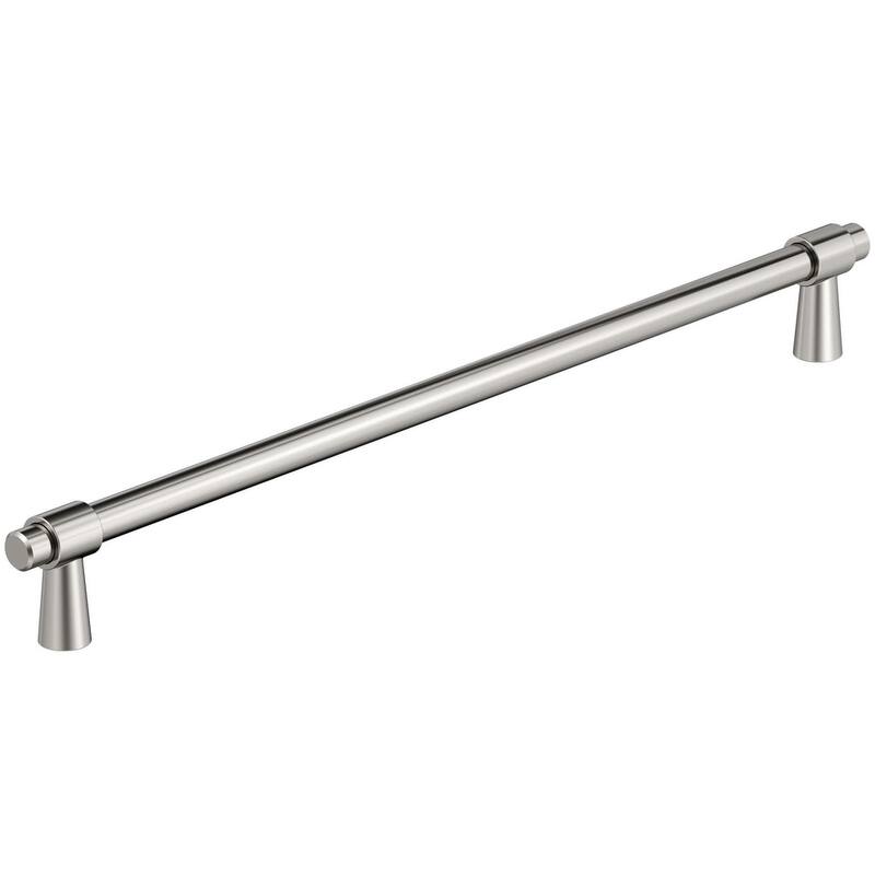 Amerock BP36903 Destine 12-5/8" Center to Center Bar Cabinet Pull - Polished Nickel
