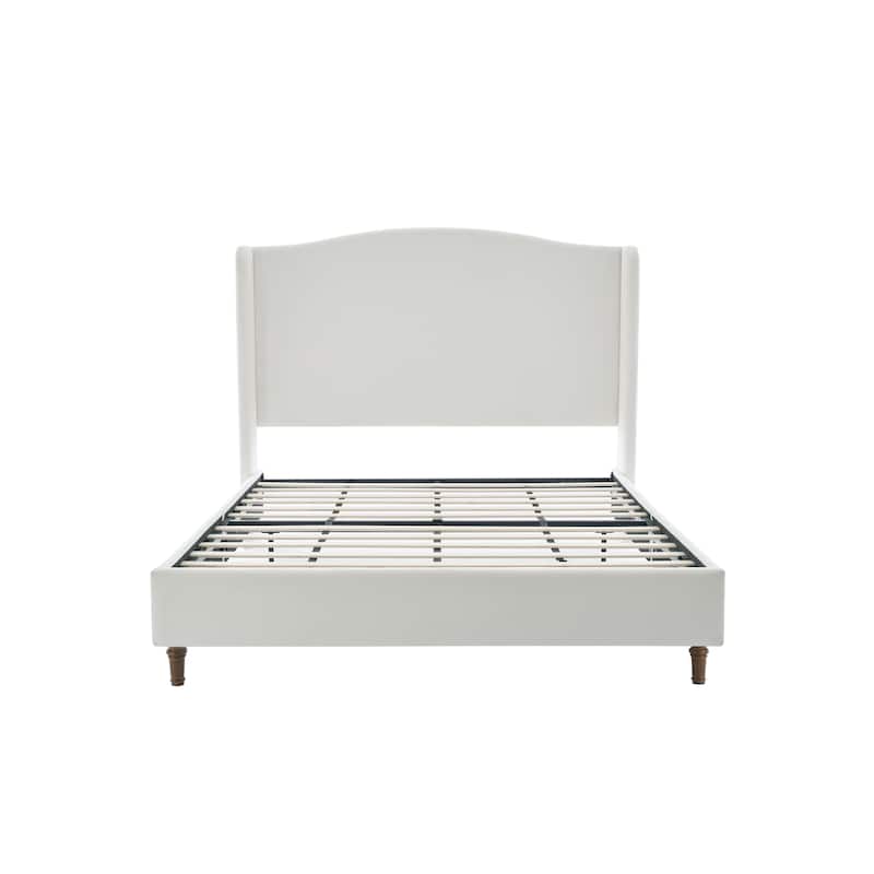 Christopher Knight Home - Marshall Classic Bed Frame with 54" Camelback Headboard