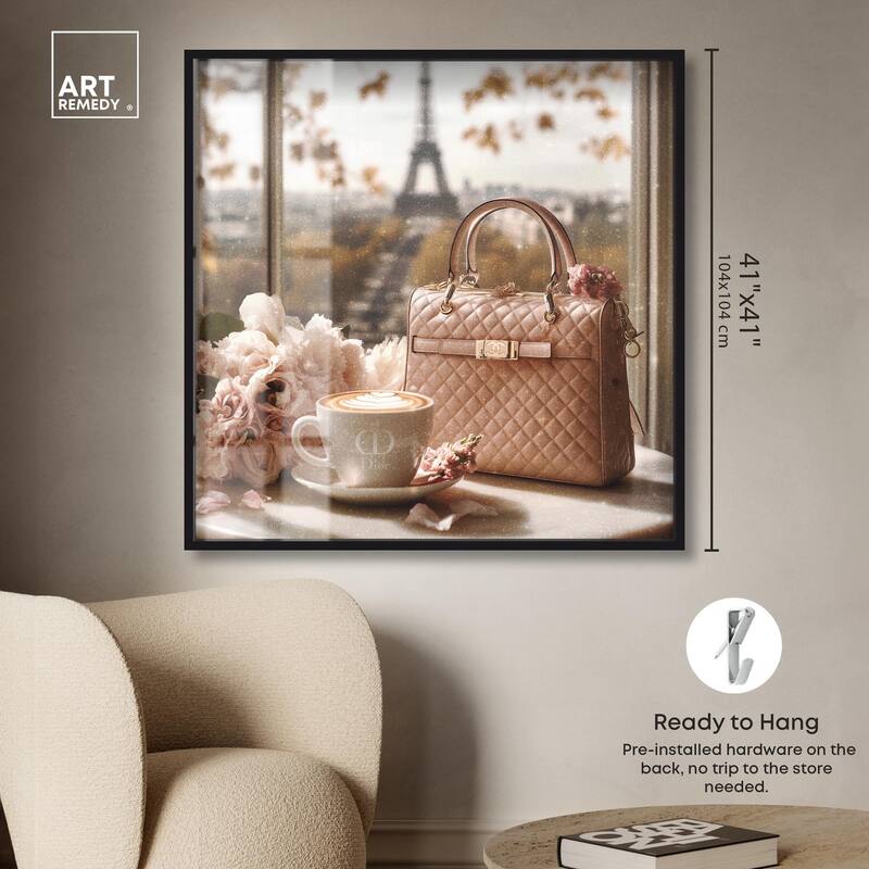 Glam by the Window Paris Shadowbox by Art Remedy