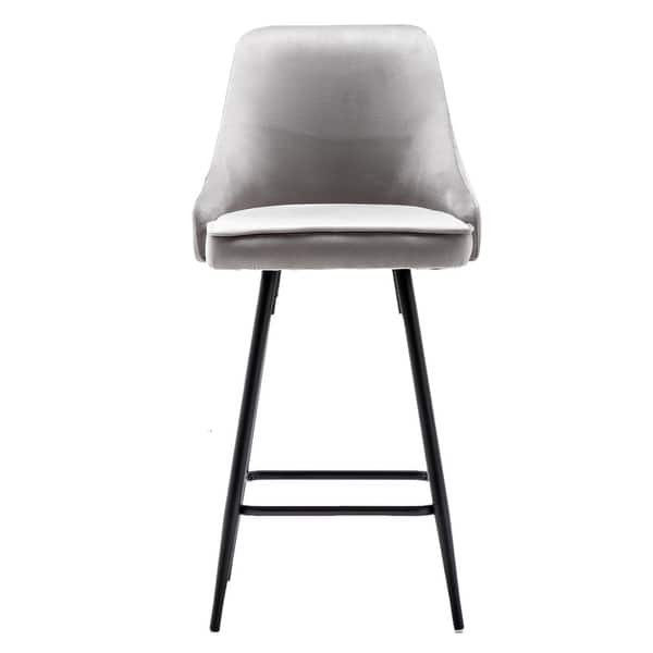 Zahra Premium Tufted Upholstered Dining Bar Stool Set Of 2 On Sale Overstock 31568917
