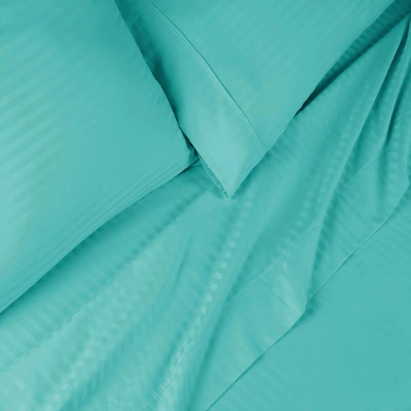 Superior Egyptian Cotton 600TC Striped Deep Pocket Sheet Set