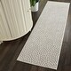 preview thumbnail 39 of 55, Nourison Urban Chic Modern Geometric Medallions Area Rug 2'2" x 7'3" Runner - Cream - Runner/Rectangle