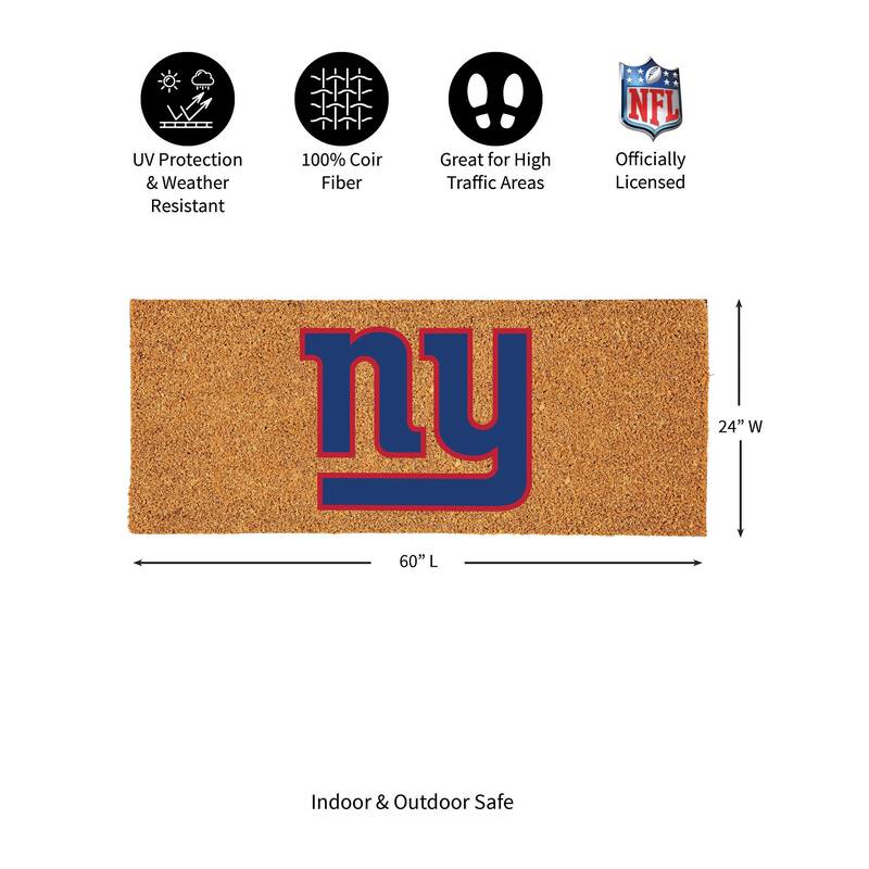 New York Giants Full Color Indoor/Outdoor Coir Mat
