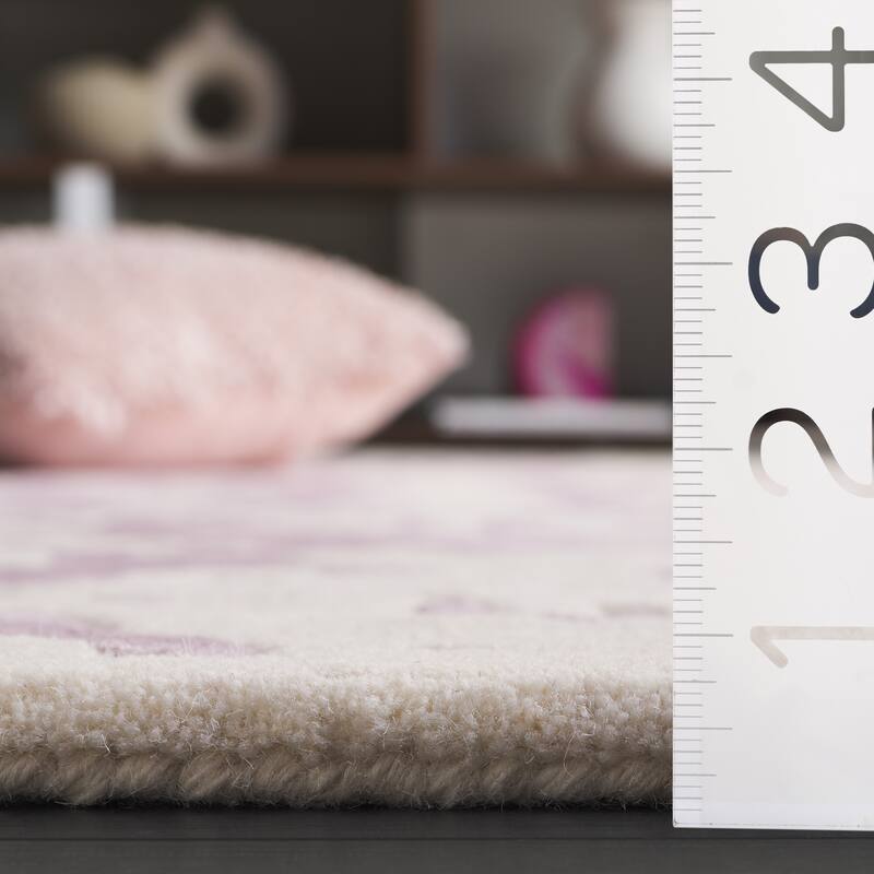 SAFAVIEH Handmade Fifth Roselette Avenue Modern Abstract Wool Rug