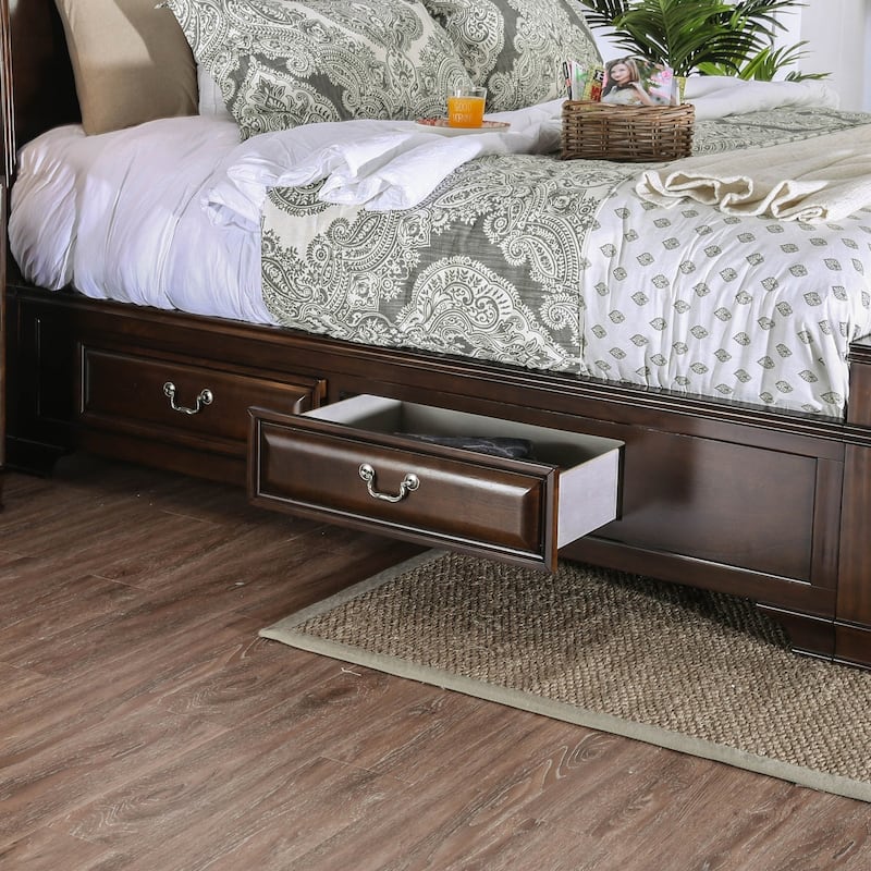 Furniture of America Oslo Traditional 6-drawer Storage Platform Bed