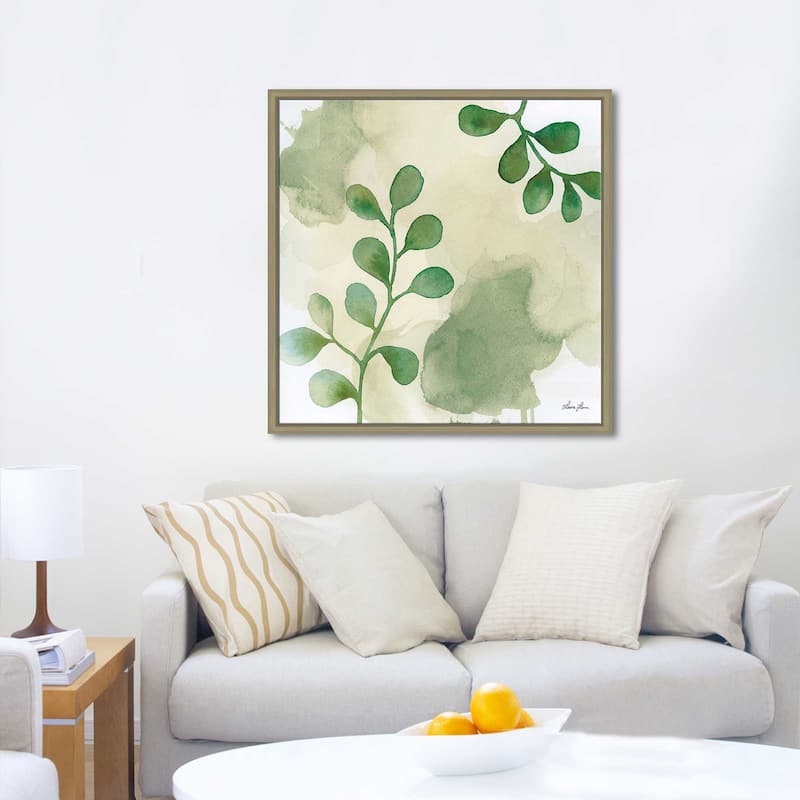 "Woodland Walk II" Print on Floating Canvas