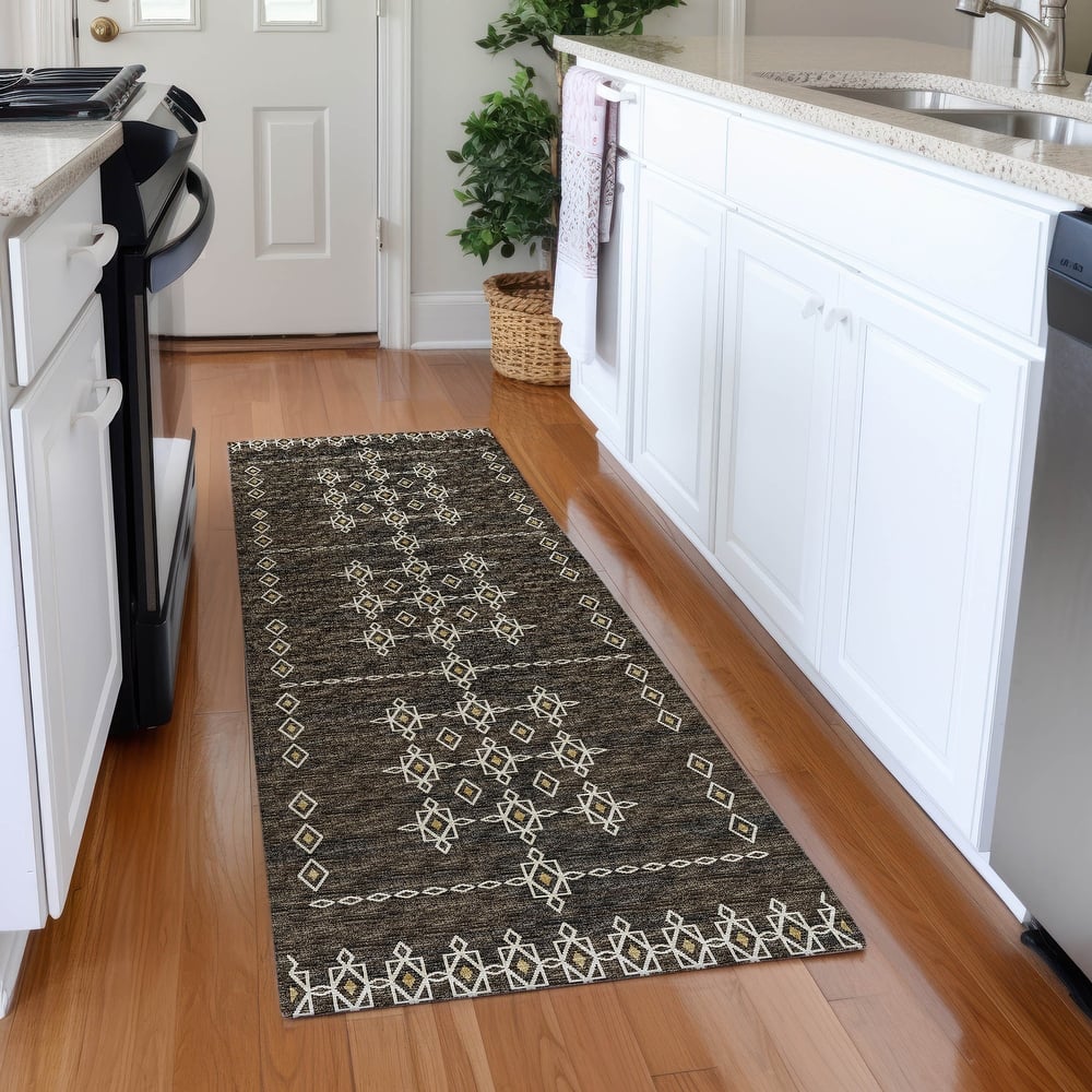 Premium Washable Super Soft Boho Medallion Mayfield Rug