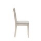 preview thumbnail 11 of 14, Hillsdale Furniture Spencer Wood Ladder Back Dining Chair, Set of 2, White Wire Brush