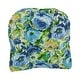 preview thumbnail 37 of 39, 19-inch Rounded Back Tufted Indoor/Outdoor Chair Cushion - 19" x 19"