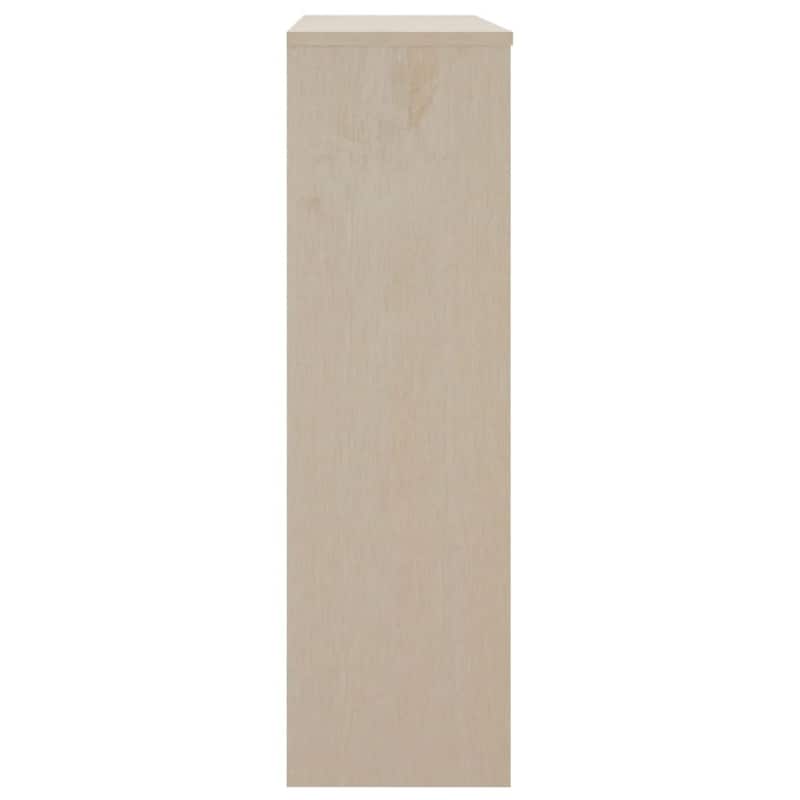 vidaXL Cabinet Top for Highboard Sideboard for Hallway HAMAR Solid Wood Pine - 35.4"x11.8"x39.4"