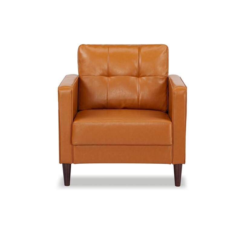 Artdeco Home - Anza Faux Leather Arm Chair