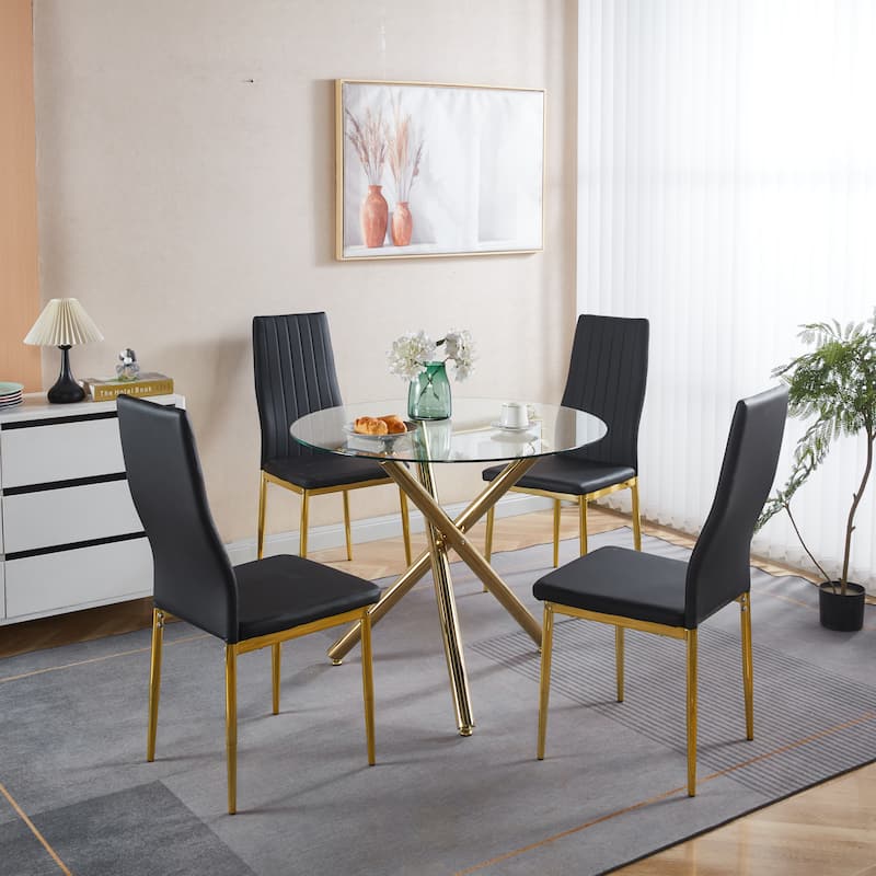 Upholstery Dining Chairs Set of 4