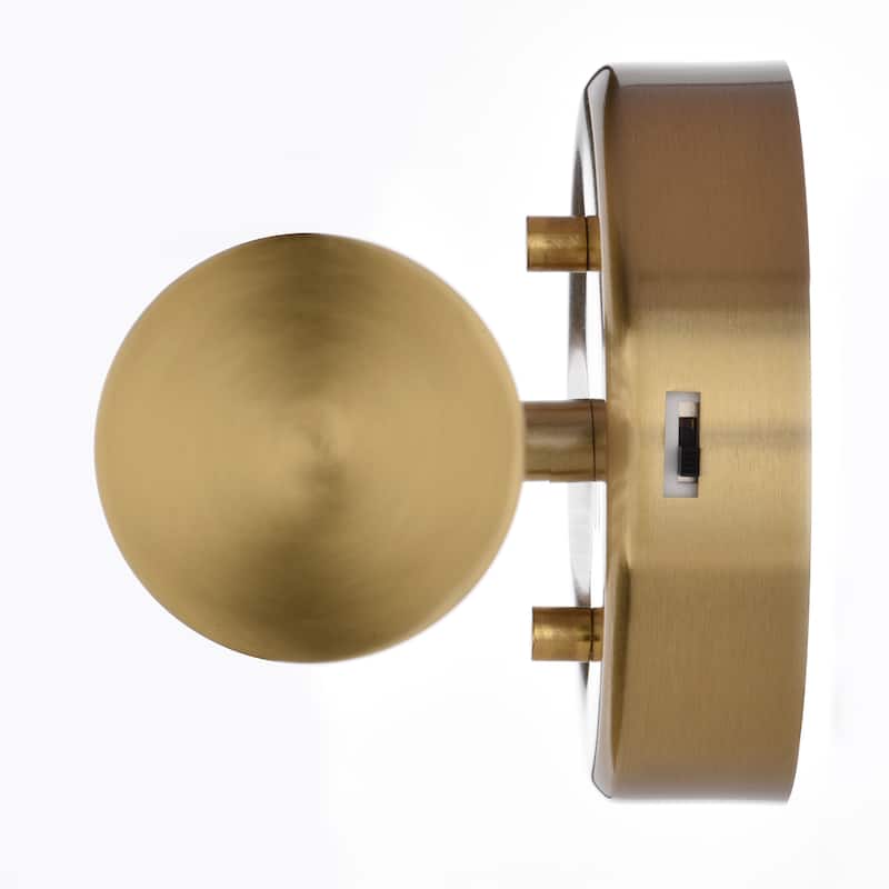 VAXCEL Division 1-Light Contemporary Bath Bar Vanity Lighting Wall Fixture, Clear Ribbed Glass Shade, Integrated LED