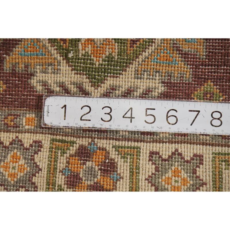 Geometric Kazak Oriental Accent Rug Handmade Wool Carpet - 2'0" x 3'0"