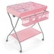 preview thumbnail 4 of 22, Baby Changing Table with Safety Belt and 4-side Defence - 36.5" x 27" x 40.5"(L x W x H) Pink